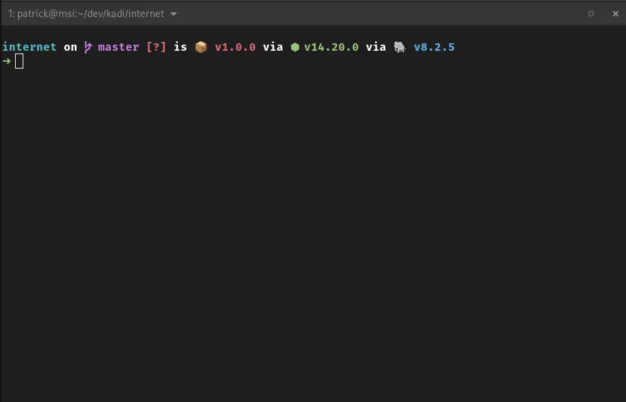 Arch Linux Terminal
