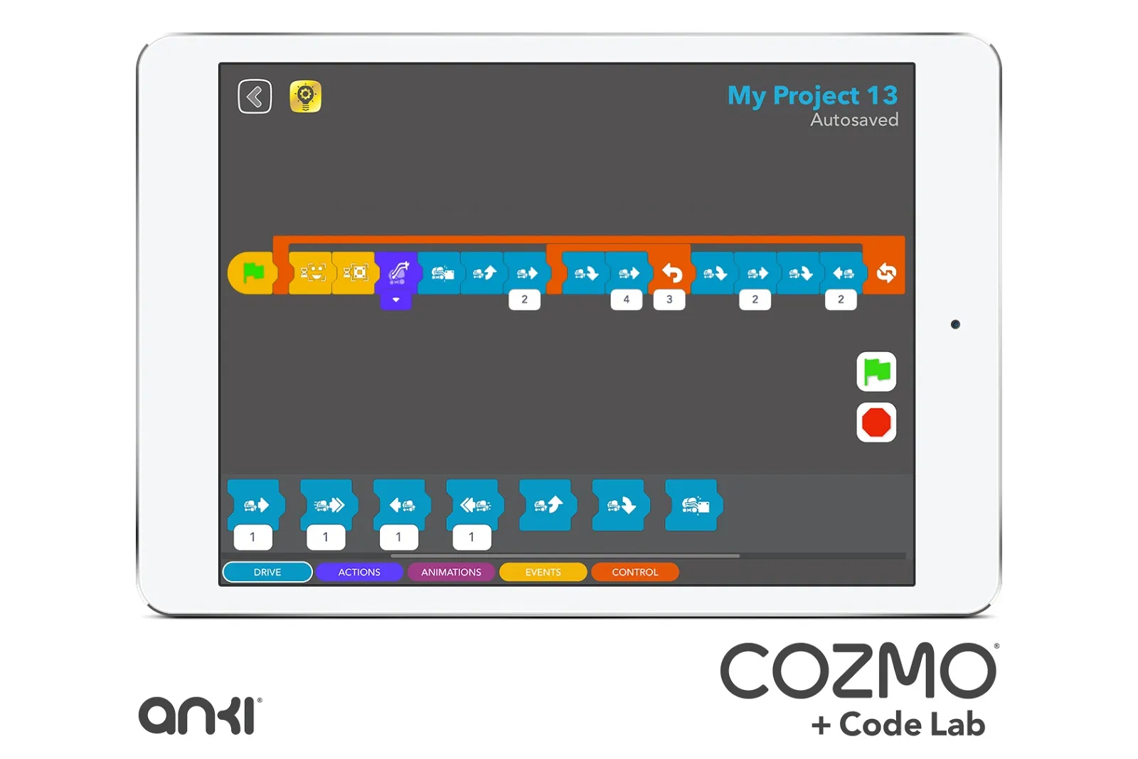 Cozmo Programmierumgebung am Zukunftstag