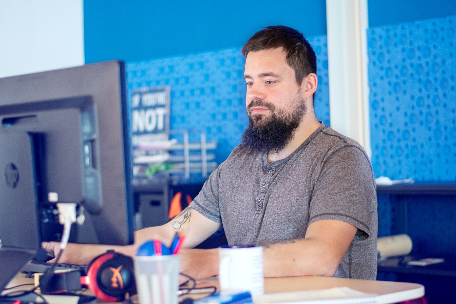 Dömu Brunner arbeitet mit Blazor