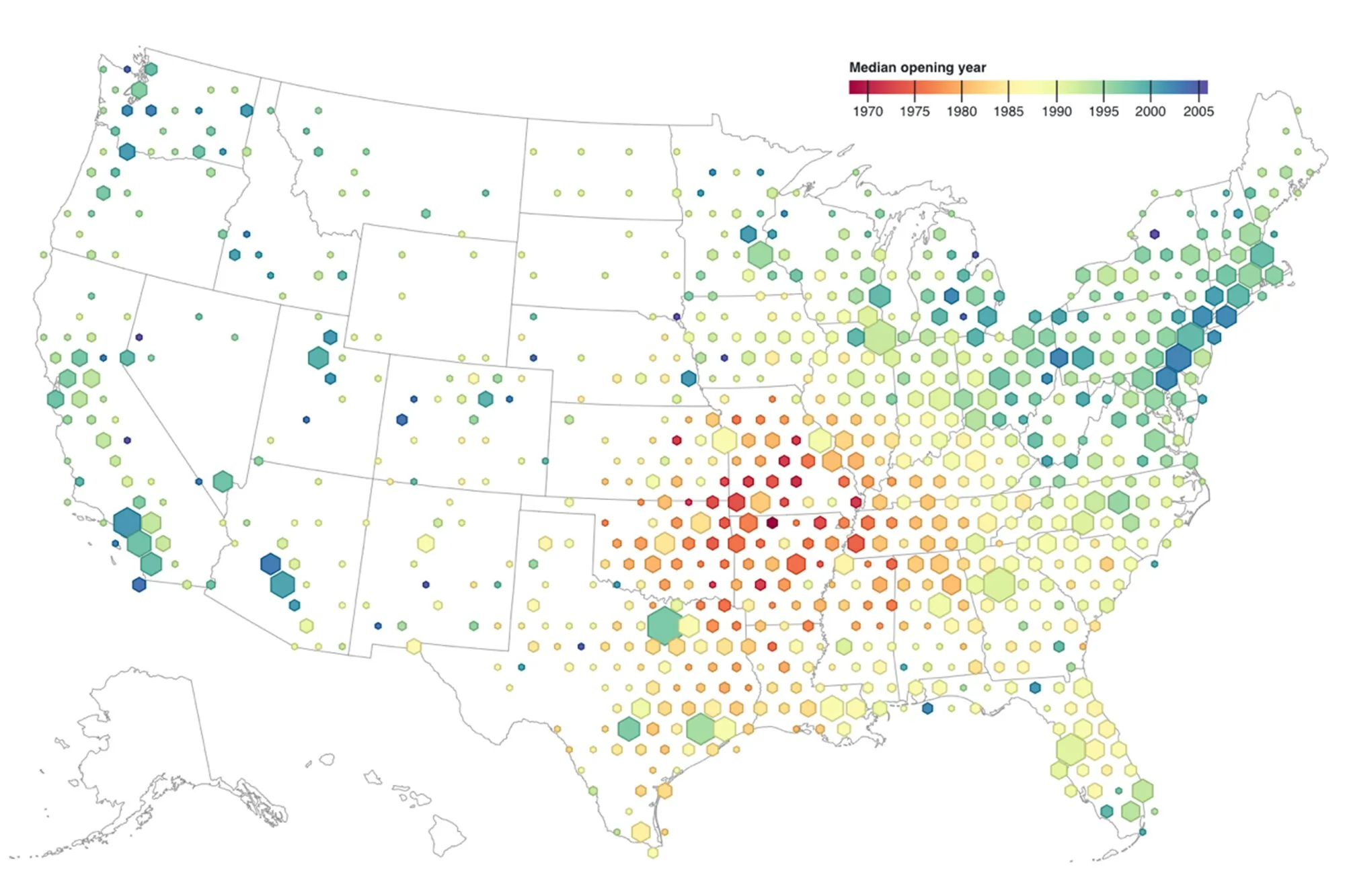 Hexbin Map