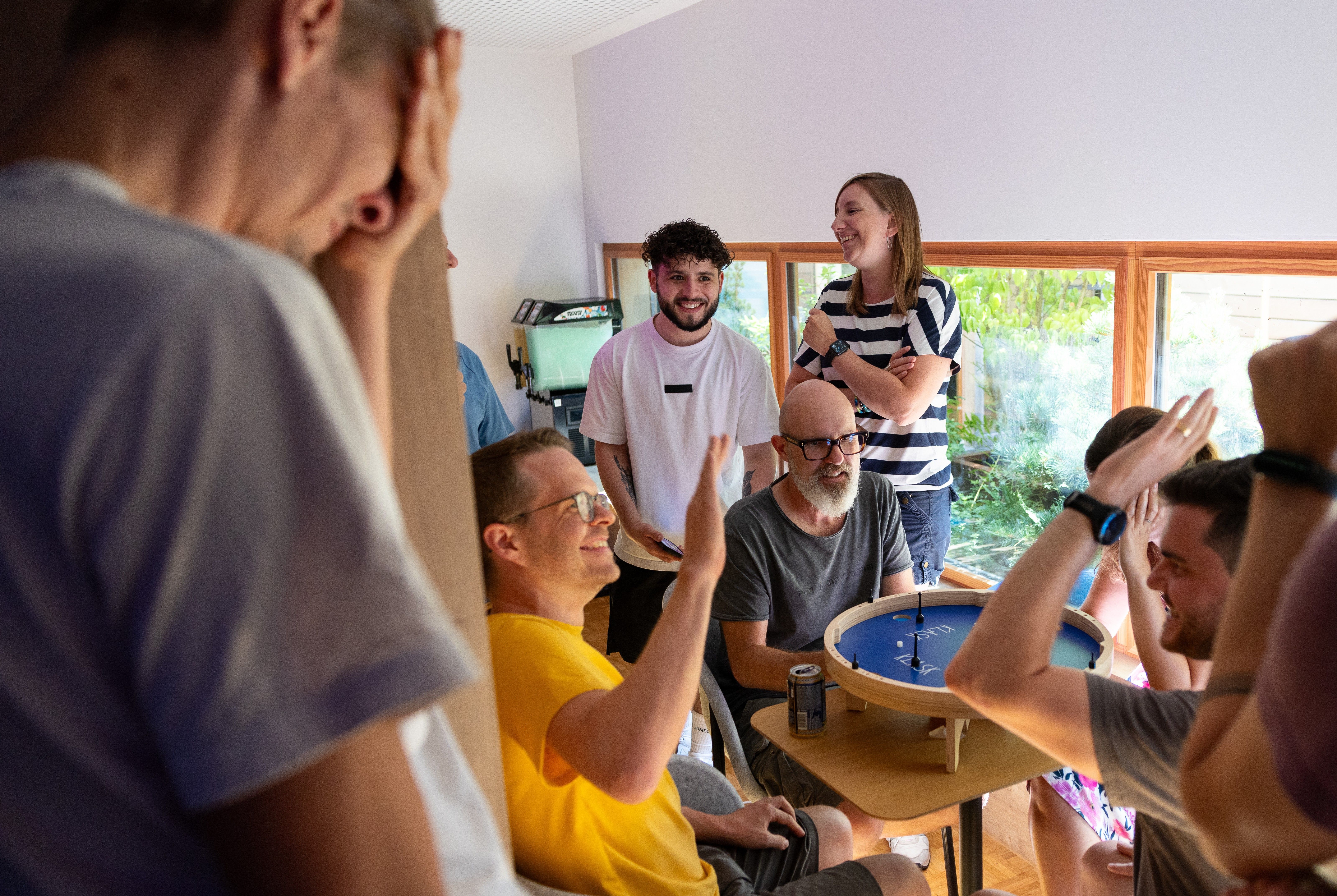 Mitarbeitende der Intersim