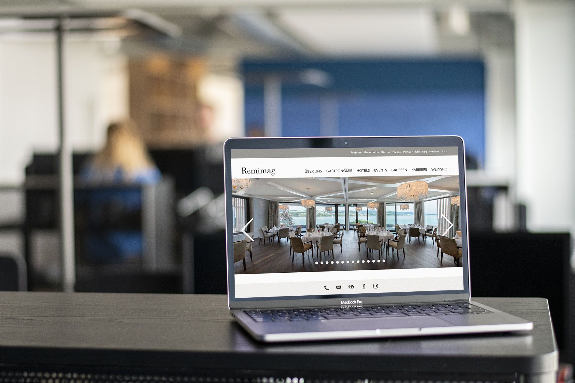 Mockup Remimag Webseiten