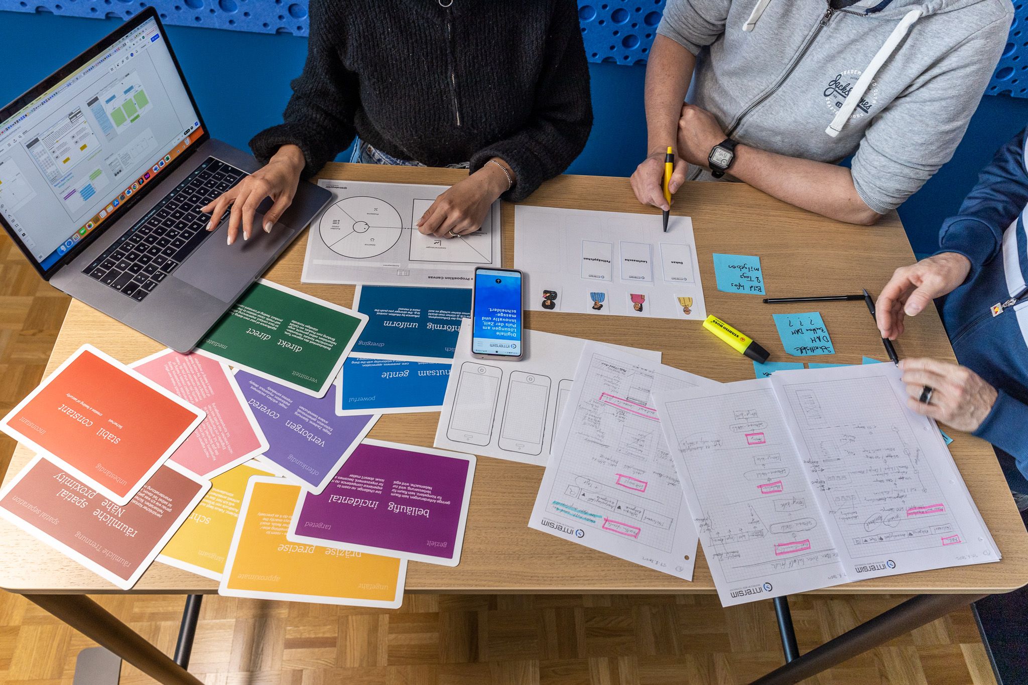 UX-Design bei der Intersim