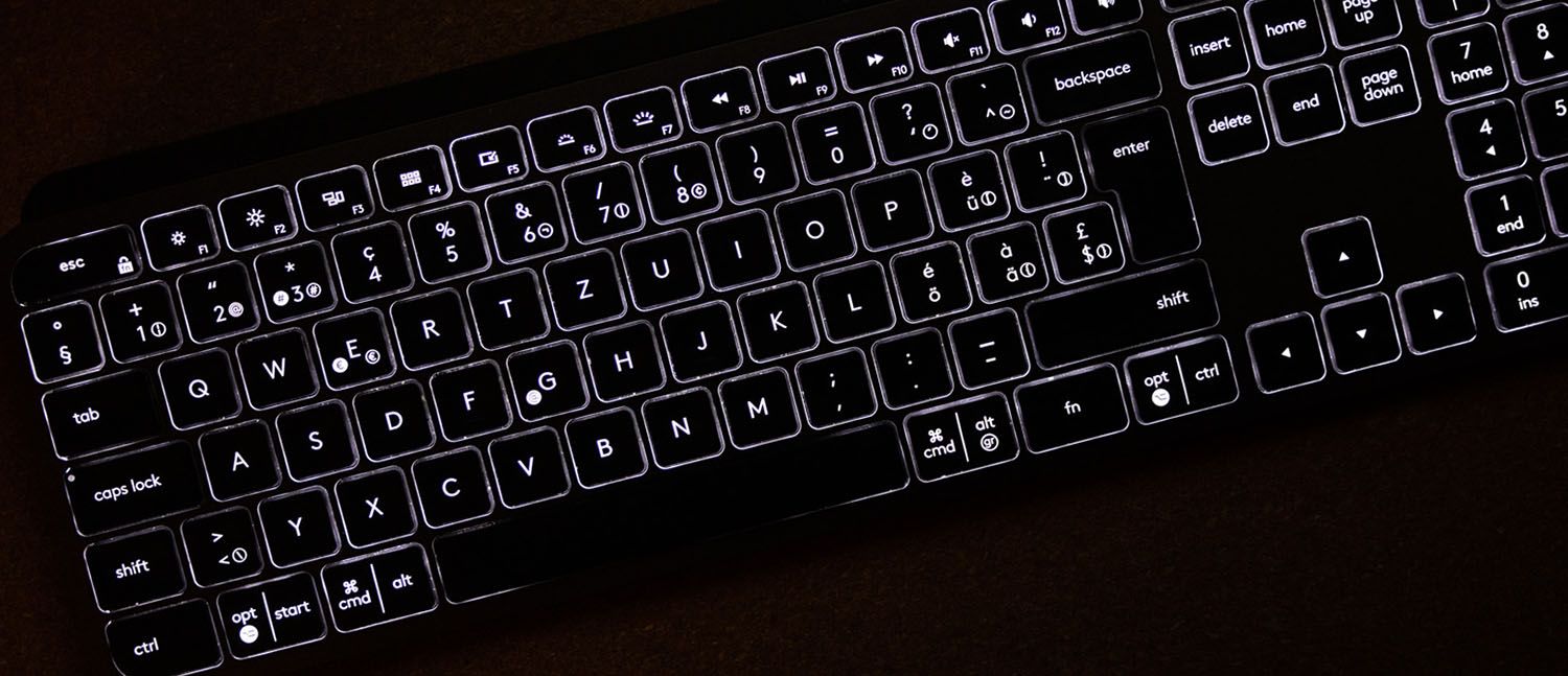 leuchtende Tastatur