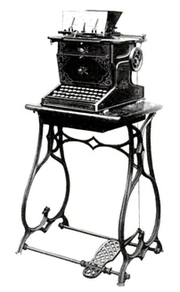 Schreibmaschine Remington Nr. 1