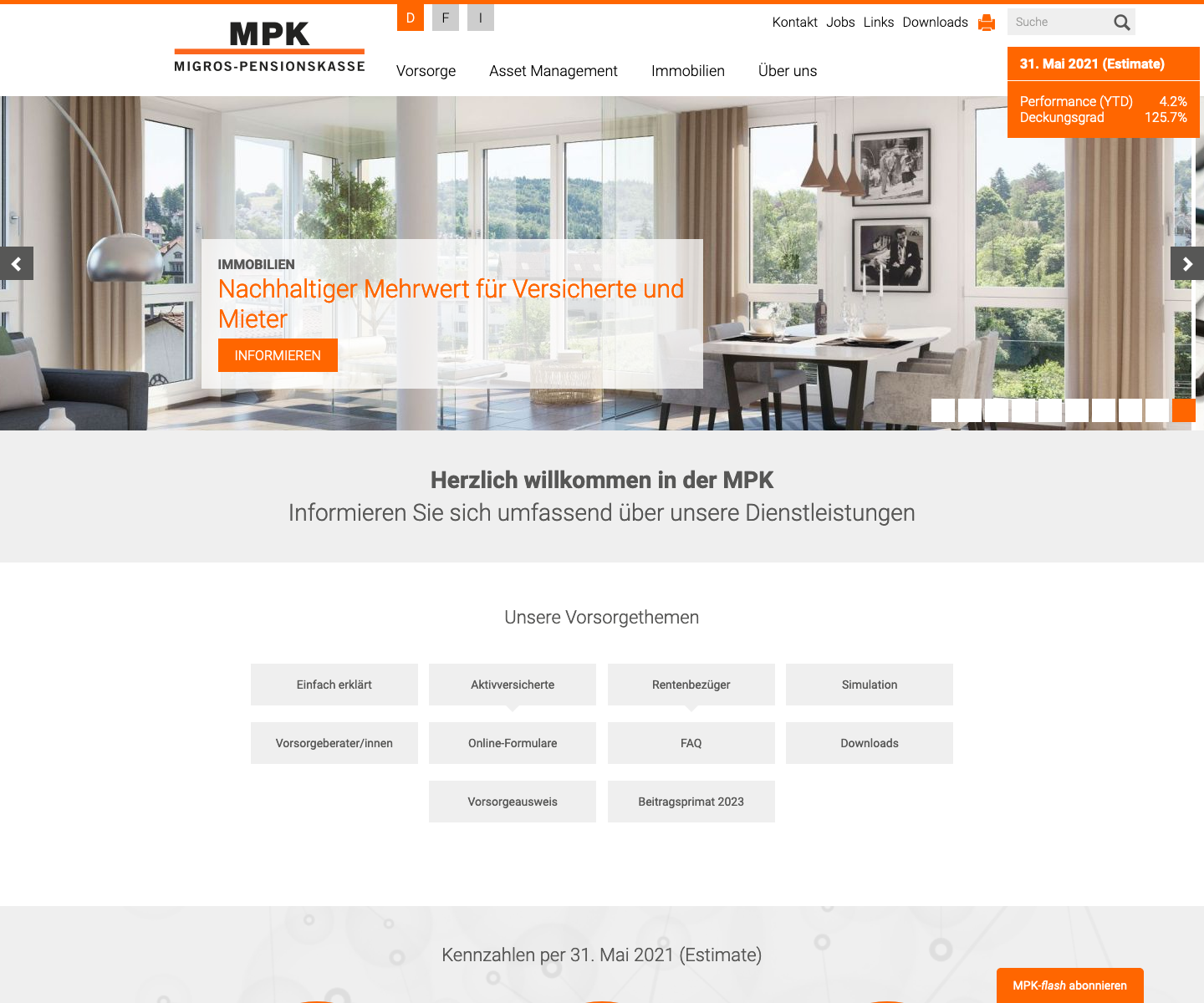 Screenshot MPK Home