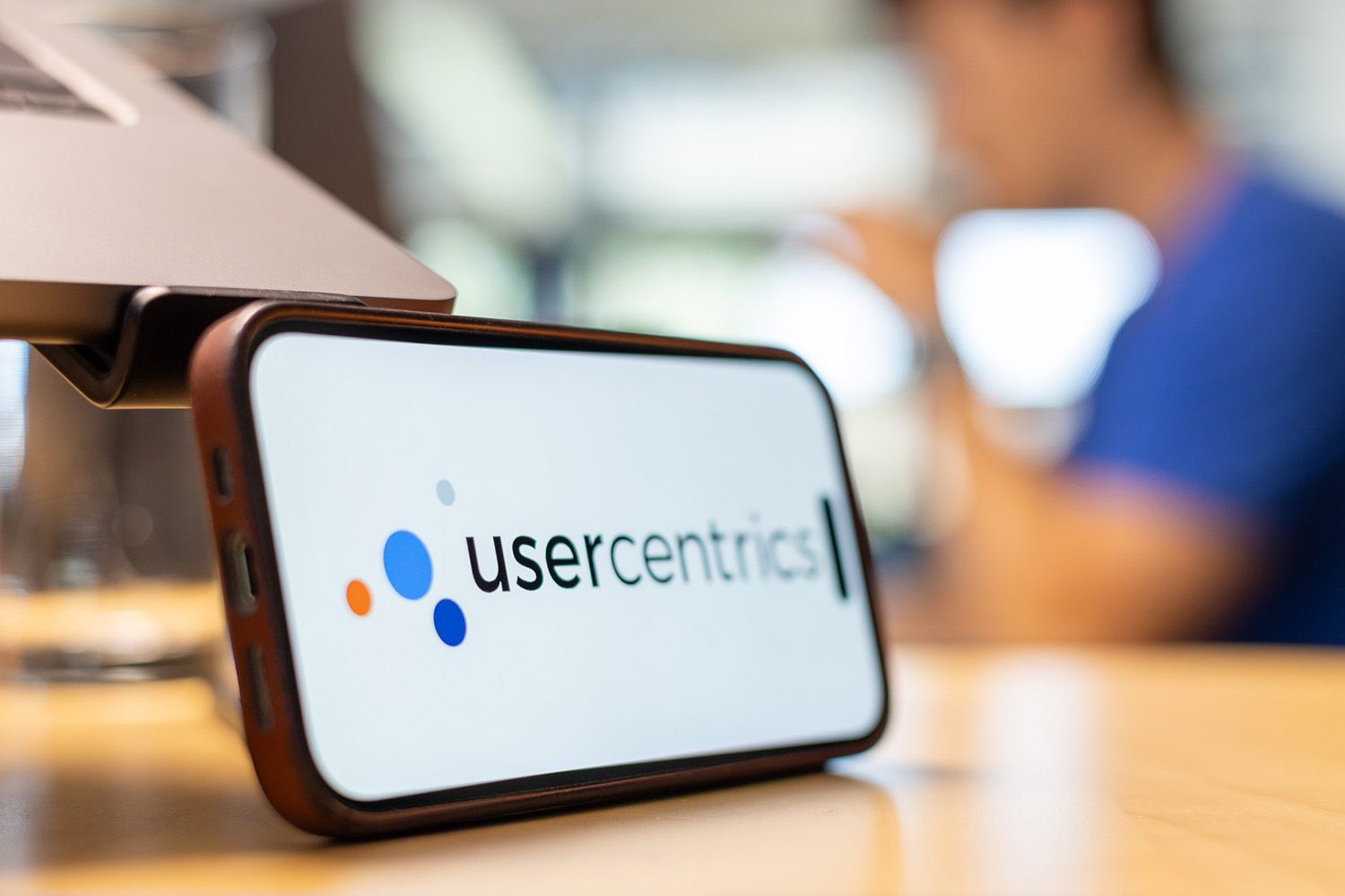 Mockup Usercentris auf Smartphone