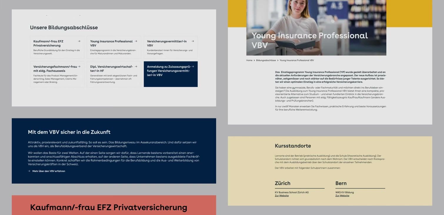 Übernahme und Redesign Website, auf TYPO3 v13 gebracht und weiterentwickelt